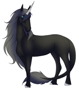 Dark Mini Unicorn